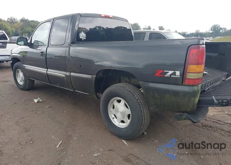 2003 GMC Sierra 1500 Sle из США, поврежденный, VIN 1GTEK19T63E244861